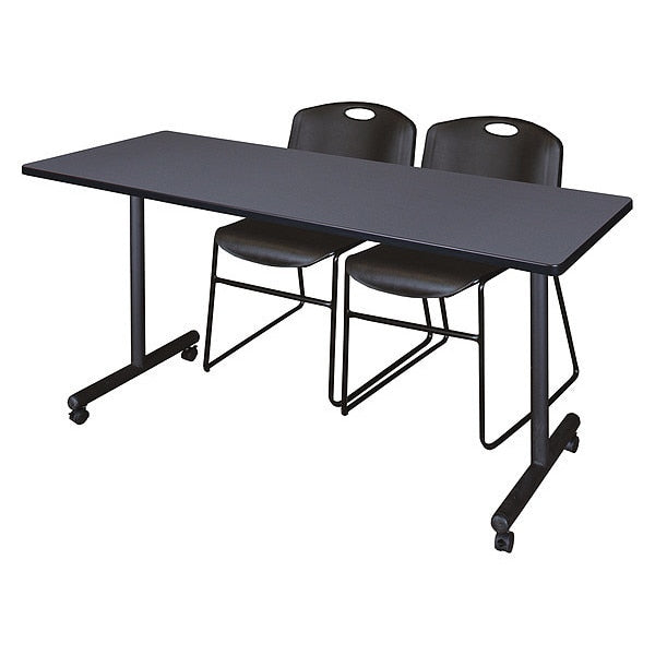 Rectangle Mobile table, 72