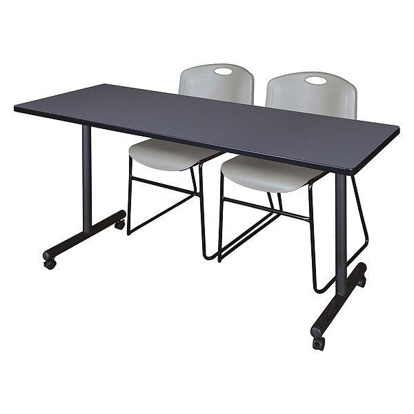 Rectangle Mobile table, 72