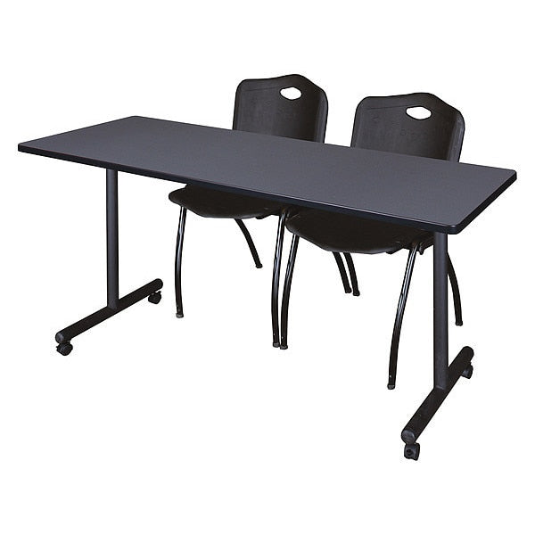 Rectangle Mobile table, 72