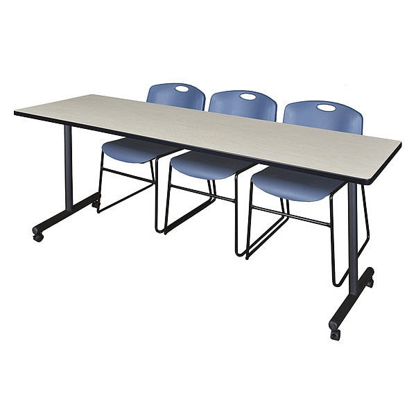 Rectangle Mobile table, 84