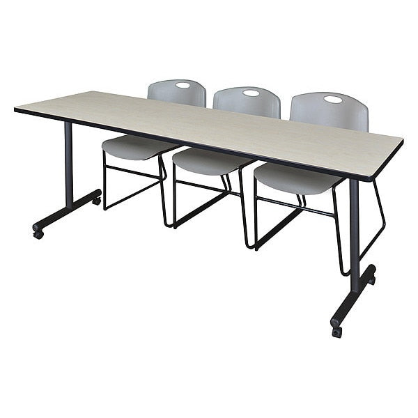 Rectangle Mobile table, 84