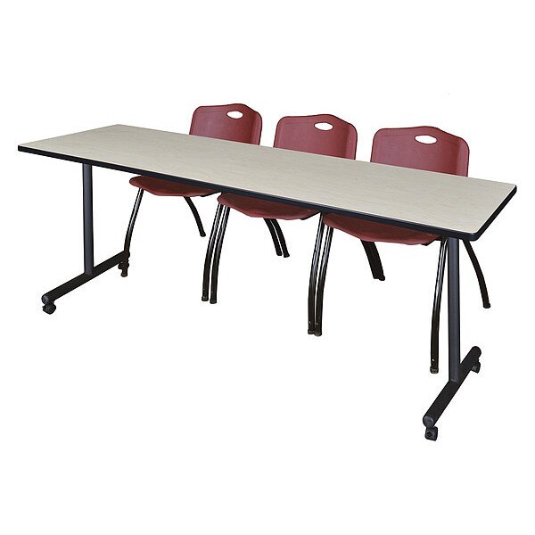 Rectangle Mobile table, 84