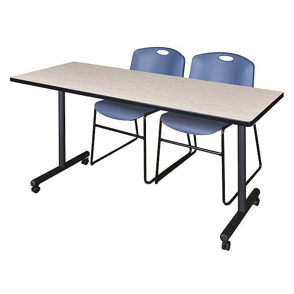 Rectangle Mobile table, 72