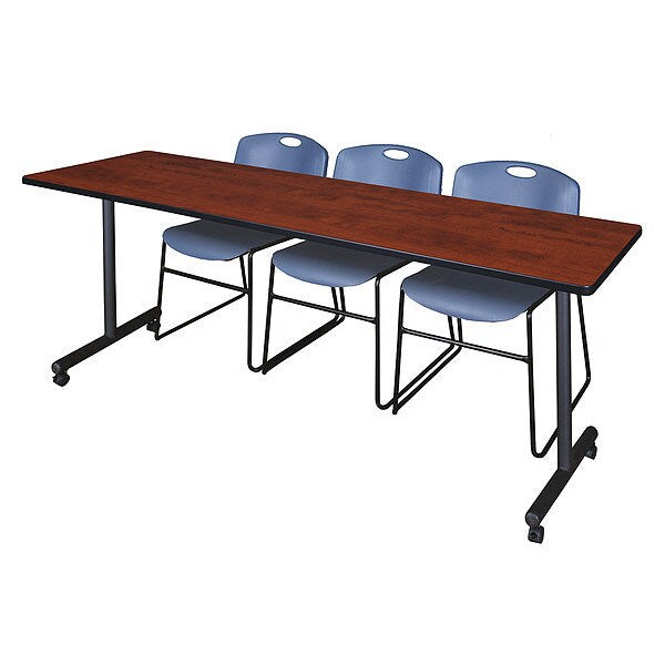 Rectangle Mobile table, 84