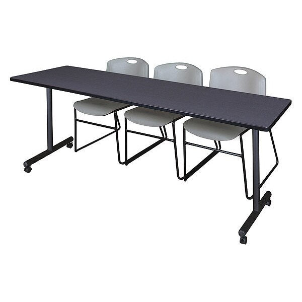 Rectangle Mobile table, 84