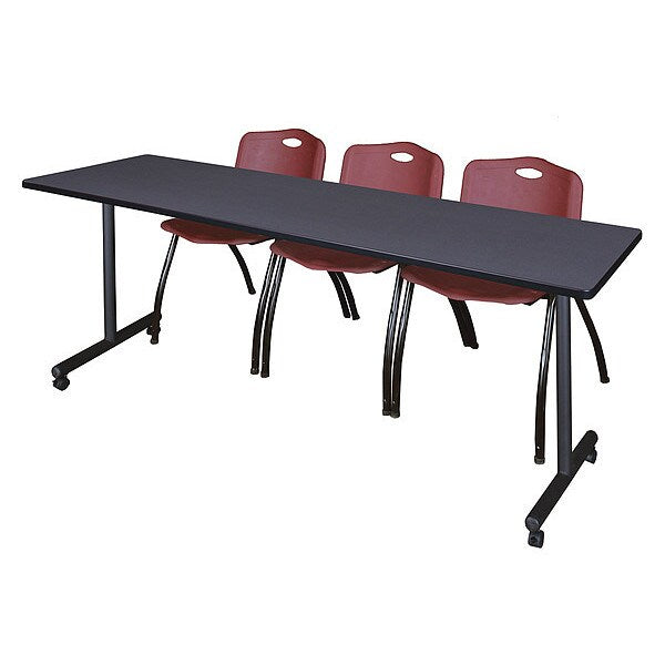 Rectangle Mobile table, 84