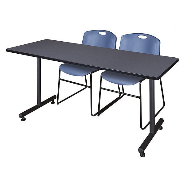 Rectangle Training Table, 66