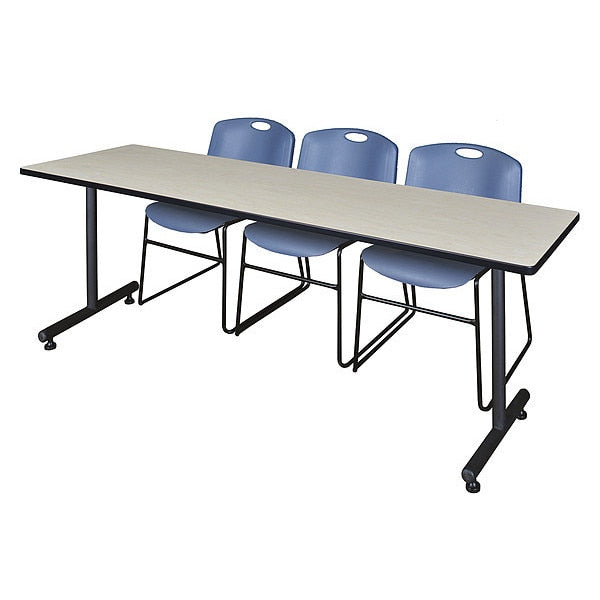 Rectangle Training Table, 84