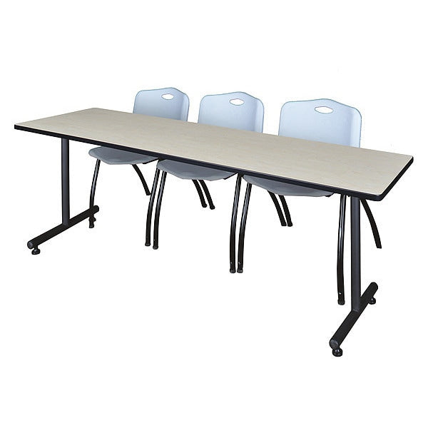 Rectangle Training Table, 84