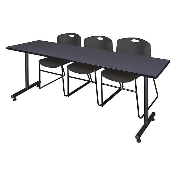 Rectangle Training Table, 84