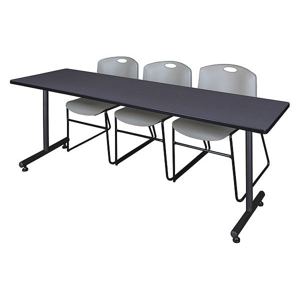 Rectangle Training Table, 84