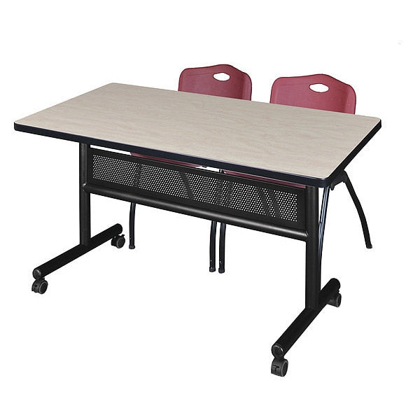 Rectangle Mobile table, 48
