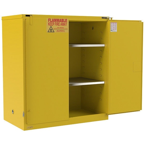 Flammable Safety Storage Cabinet, Hinged