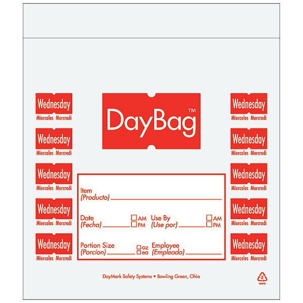 Day Portion Bag, Wednesday, PK2000
