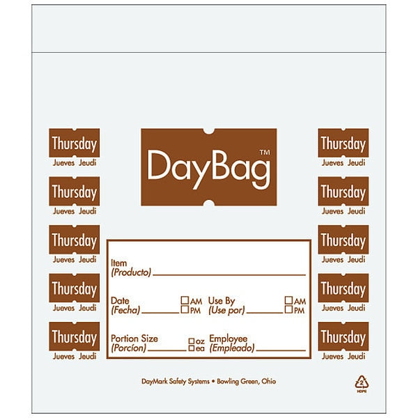 Day Portion Bag, Thursday, PK2000