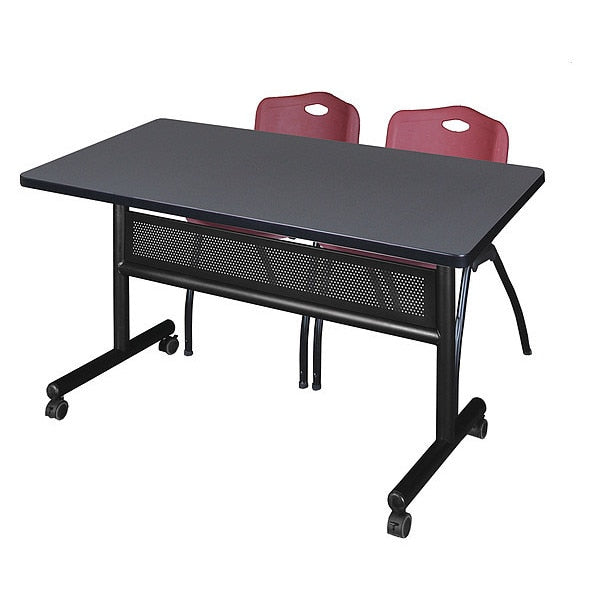 Rectangle Mobile table, 48