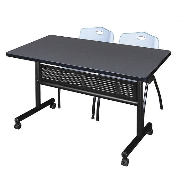 Rectangle Mobile table, 48