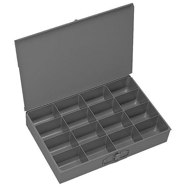 Compartment Drawer with 16 compartments, Steel