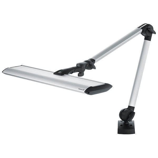 Task Light, Articulating, 30 W, Silver