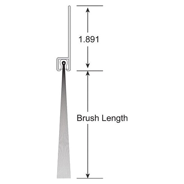 Brush Seal, Nylon, 2