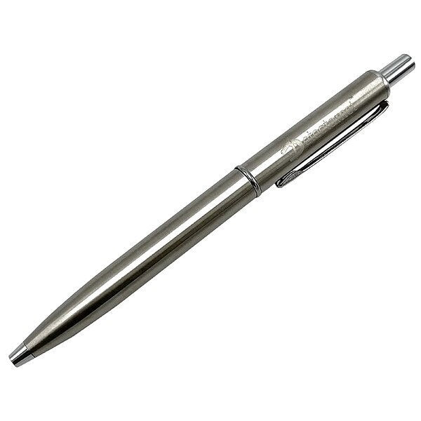 Stainless Steel Pen, Black Ink, PK10