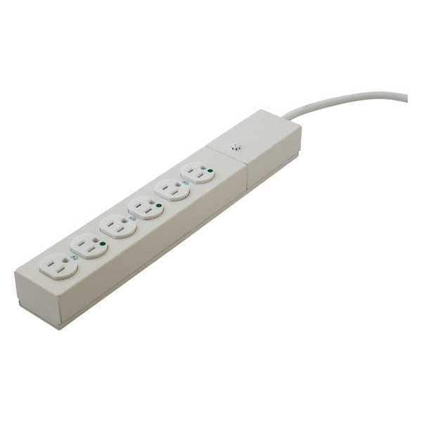 Surge Protector, 15A Hosp Gr, 15 Ft.