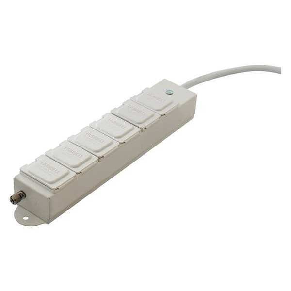 Outlet Strip, 15A HCOA, UL 2930, 6 Ft.