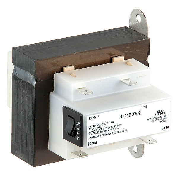 Transformer, 460V Primary, 24V sec.