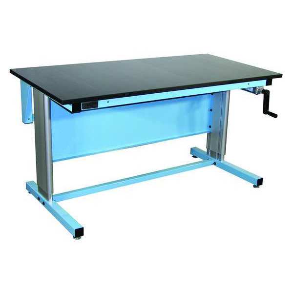Workstation, Ergo, Chemguard, Lt Blue