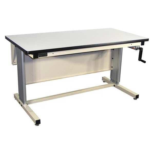 Workstation, Ergo, Plastic, Lt Beige