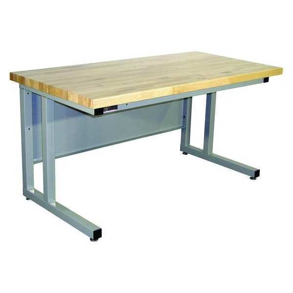 Workstation, Solid Maple, Lt Gray