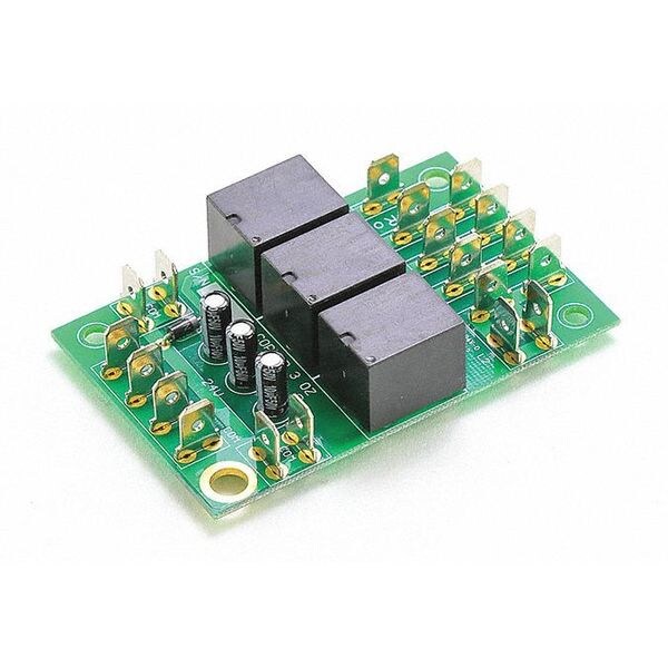Relay Board SPST x 3, 24V, 10A