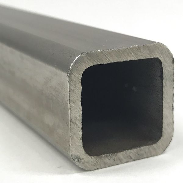 SS Tubing, 304, 4 Sq x .375 WA, 7 ft.