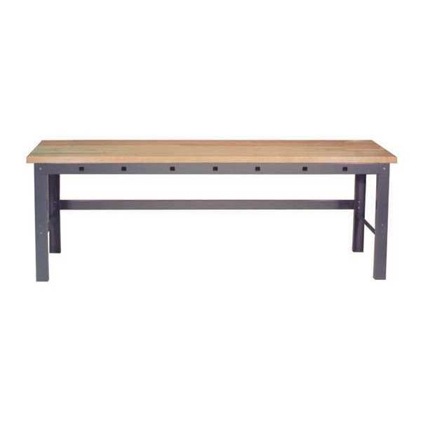 Work Station With Front Power Apron, 84