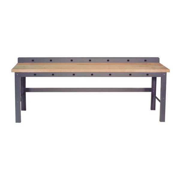 Work Station With Rear Power Apron, 72