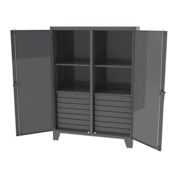12 ga. ga. Steel Storage Cabinet, 60 in W, 84 in H