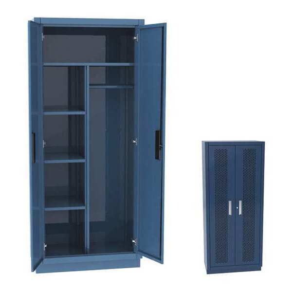 16 ga. ga. Steel Storage Cabinet, 36 in W, 72 in H