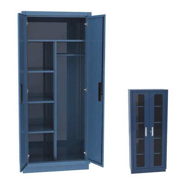 16 ga. ga. Steel Storage Cabinet, 60 in W, 60 in H