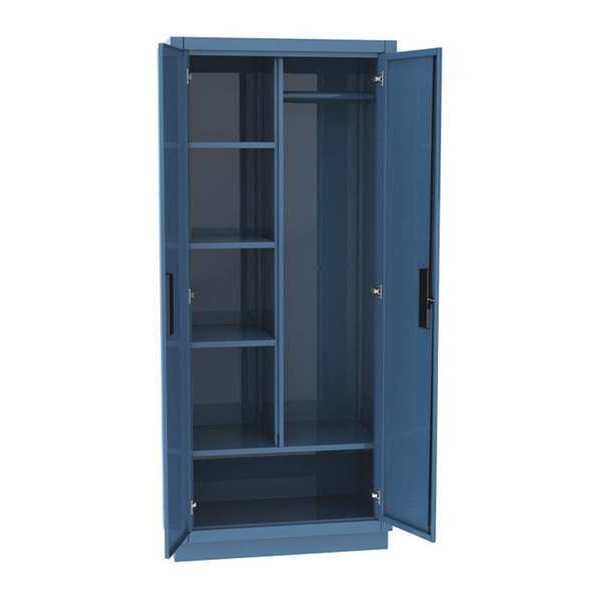 16 ga. ga. Steel Storage Cabinet, 48 in W, 72 in H
