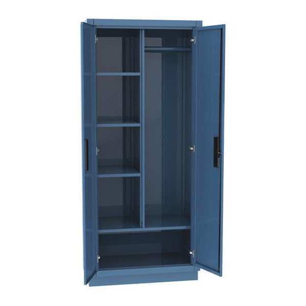 16 ga. ga. Steel Storage Cabinet, 48 in W, 84 in H