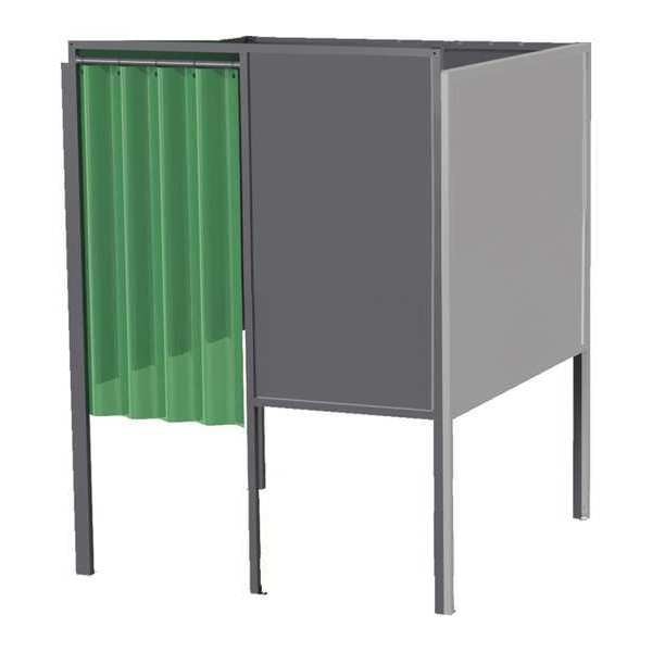 Welding Booth, 6ft.x6ft., Wall Mounted