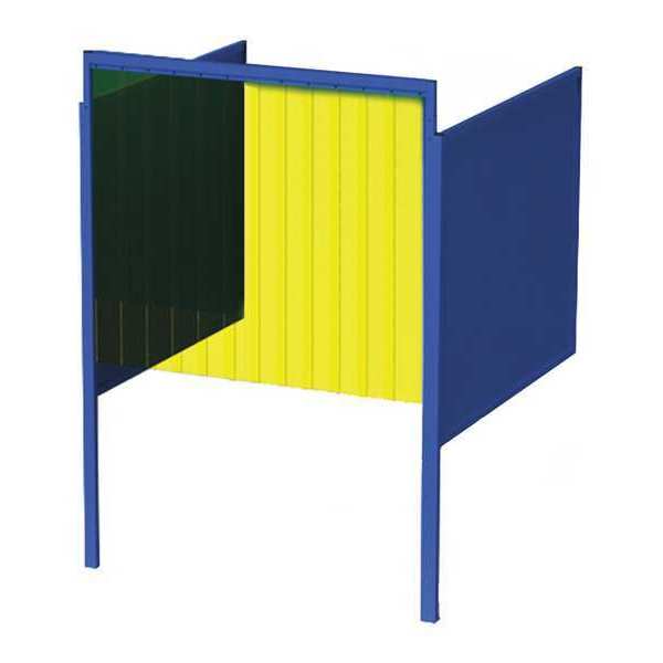 Welding Booth, 4ft.x4ft., Wall Mounted
