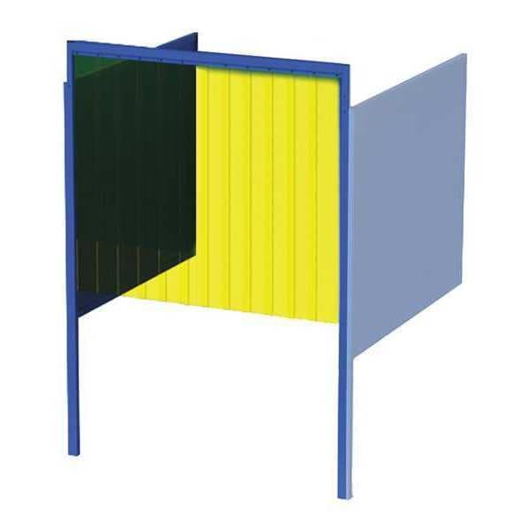 Welding Booth, 4ft.x4ft., Wall Mounted