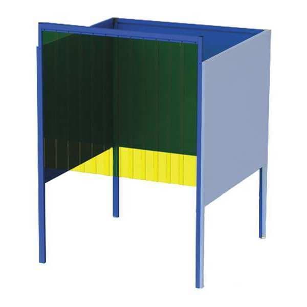 Welding Booth, 6ft.x6ft., Wall Mounted