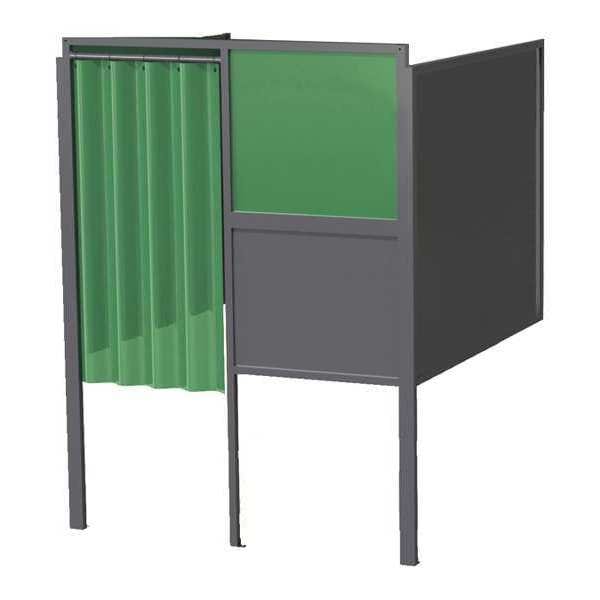 Welding Booth, 5ft.x5ft., Wall Mounted