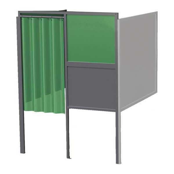 Welding Booth, 6ft.x6ft., Wall Mounted