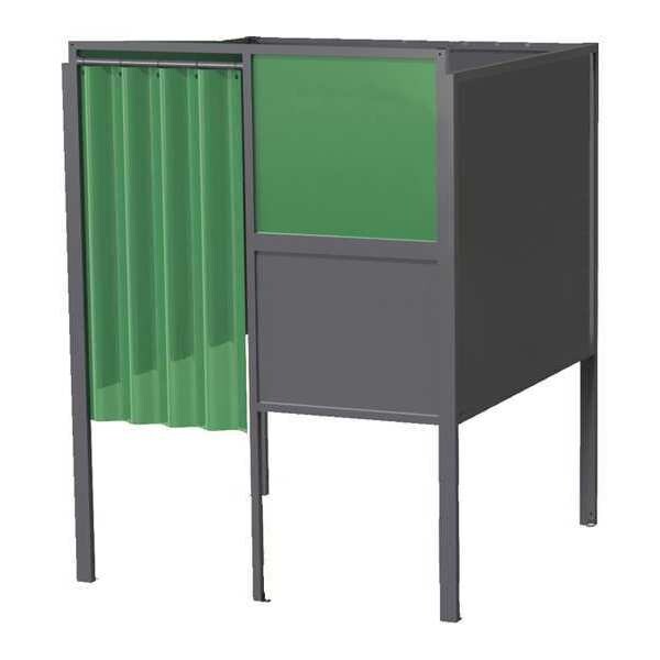 Welding Booth, 5ft.x6ft., Wall Mounted