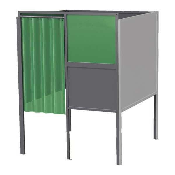 Welding Booth, 4ft.x4ft., Wall Mounted