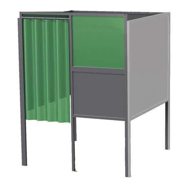 Welding Booth, 5ft.x5ft., Wall Mounted