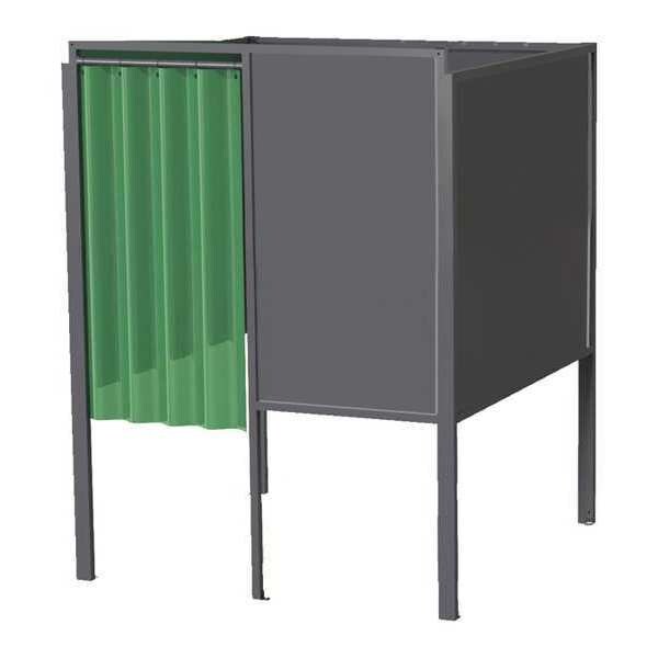 Welding Booth, 4ft.x5ft., Wall Mounted